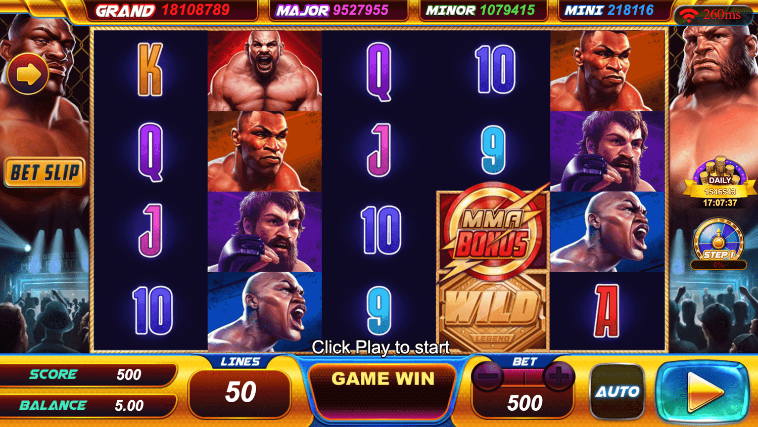Ultra Panda | MMA legends | slot game