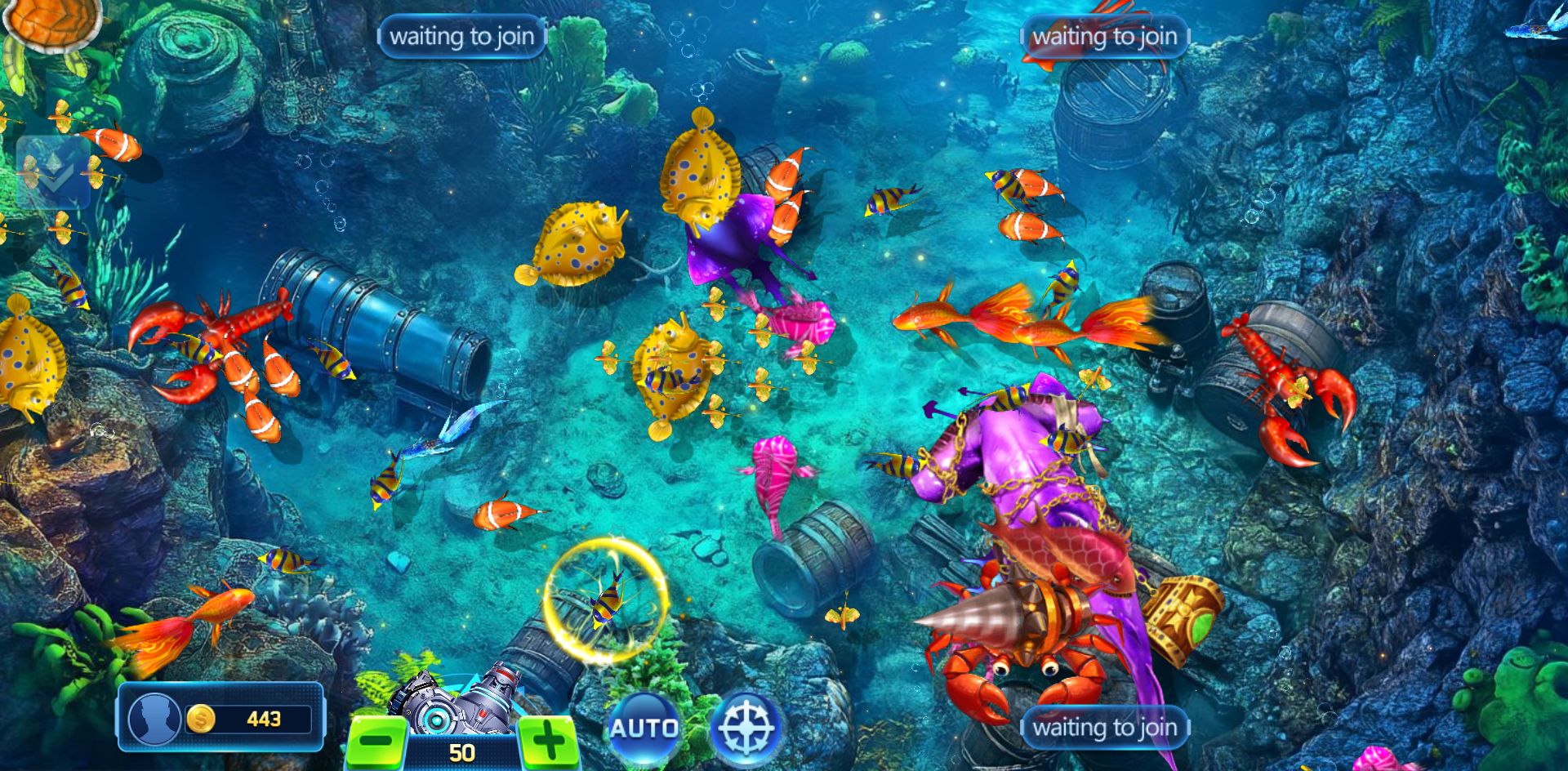 Ultra Panda | Ocean King | Shooter game