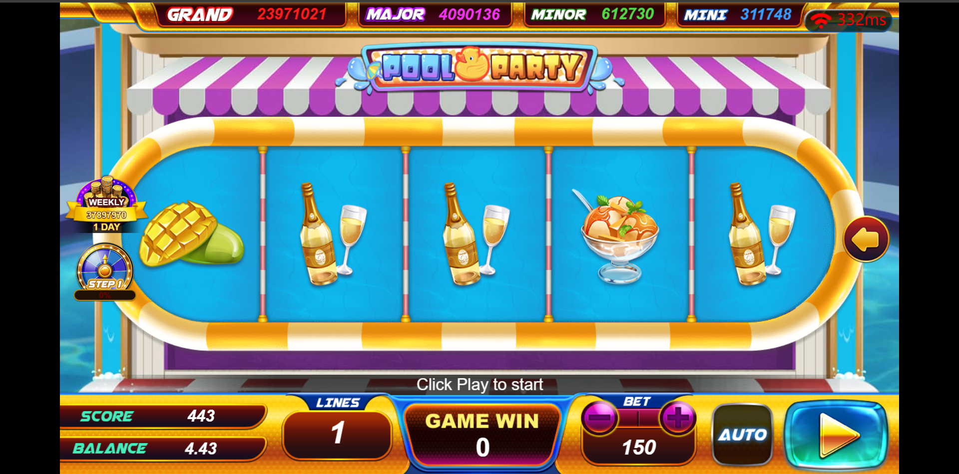 Ultra Panda | Pool | slot game
