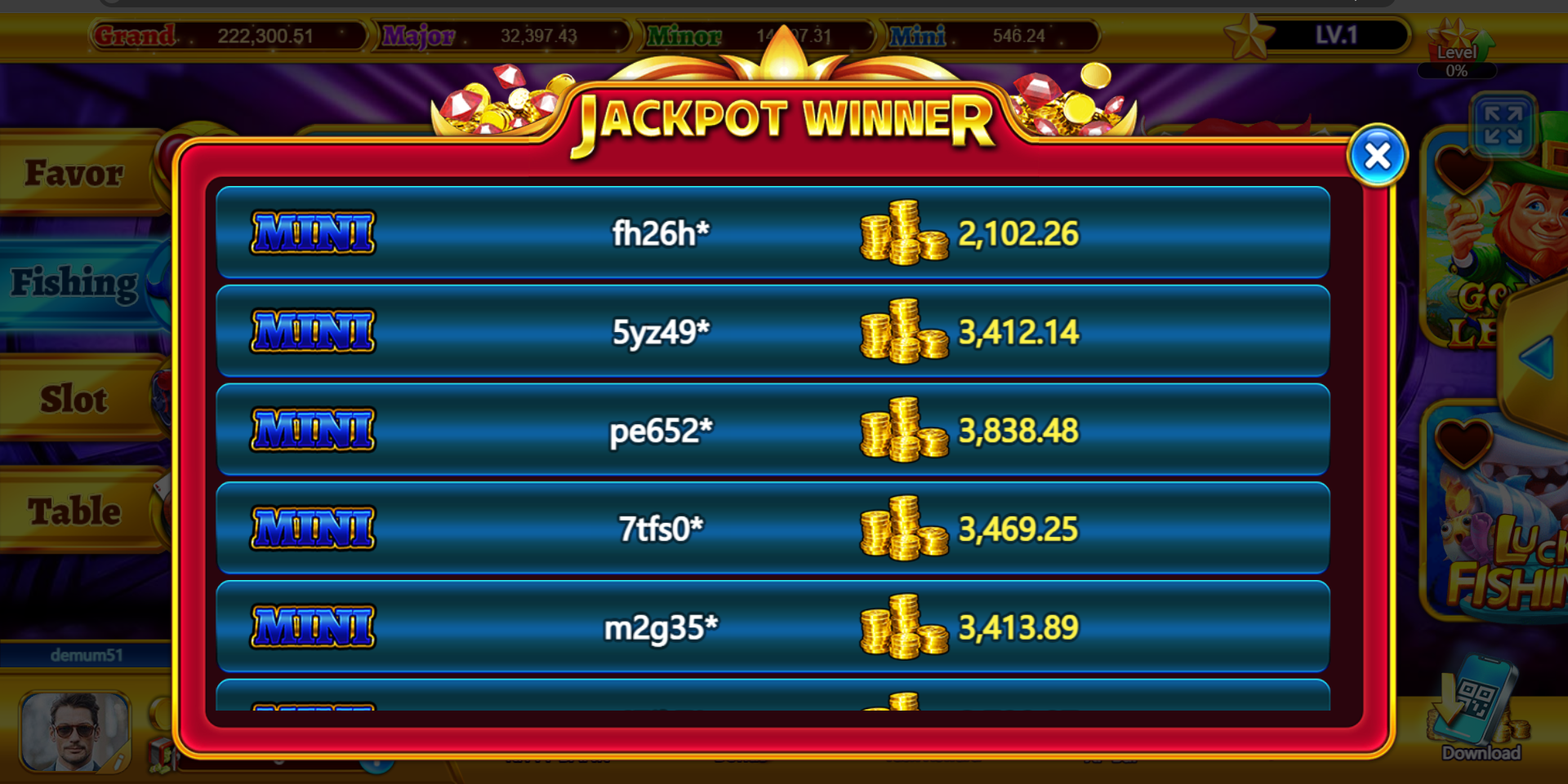 Ultrapanda | Jackpot Screen