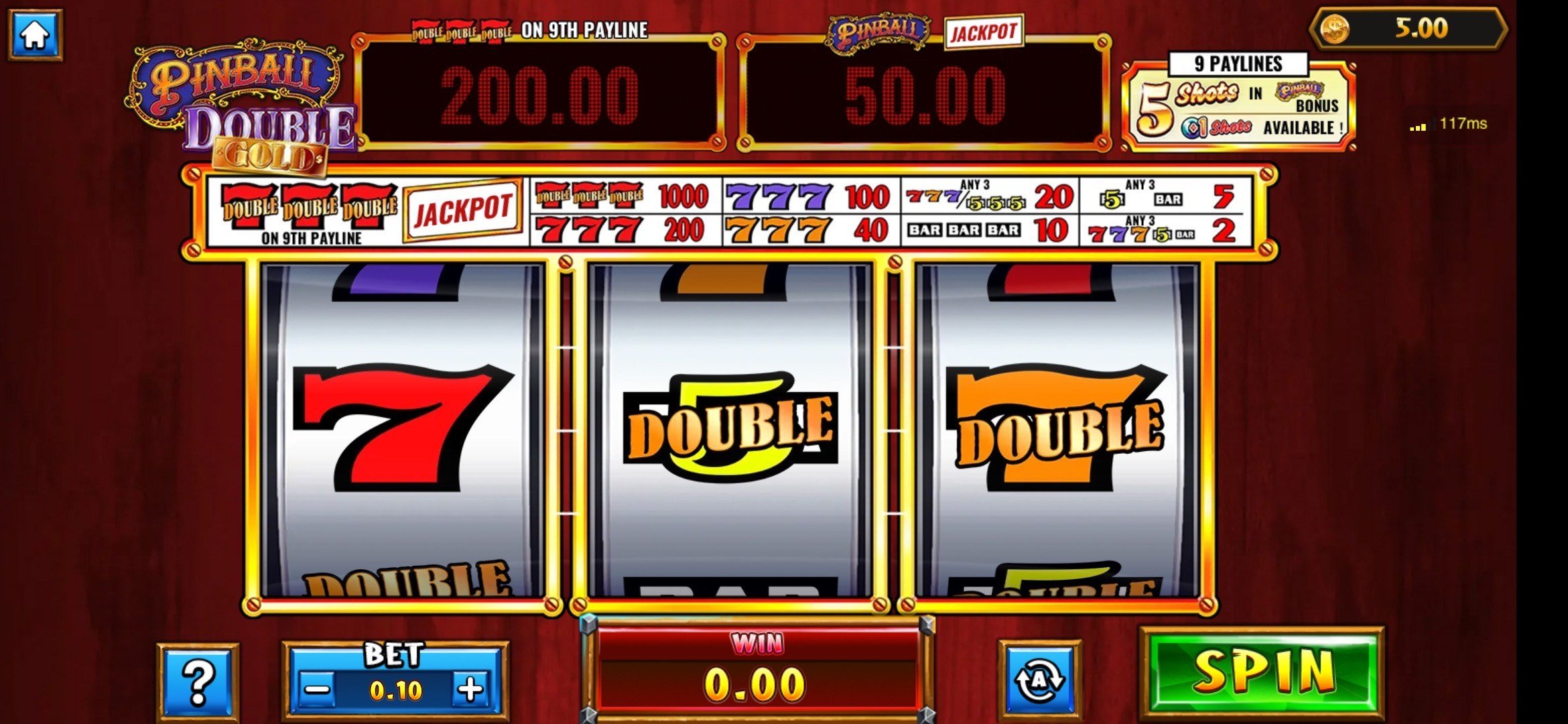 Juwa Pinball Souble Gold | Slot Game 