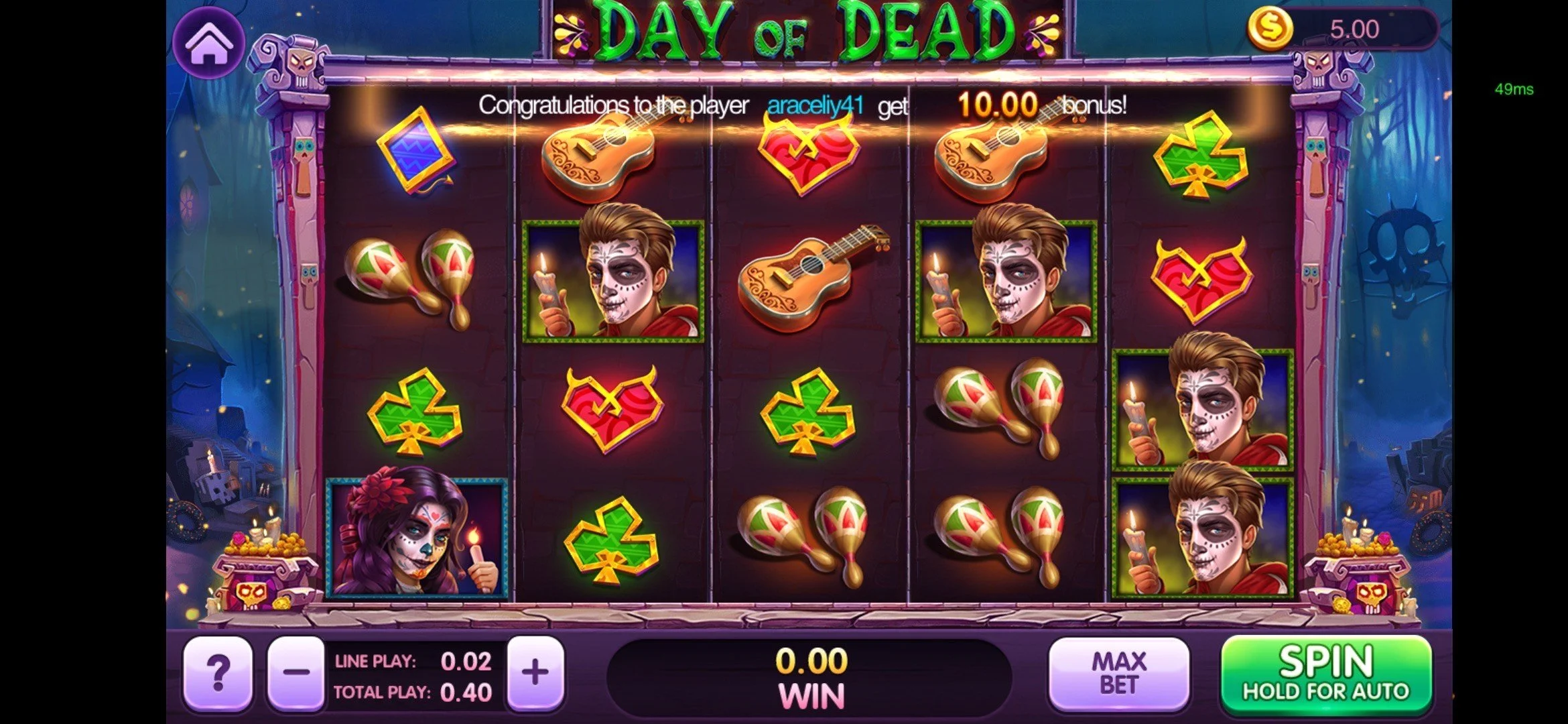 Game Vault Day of Dead | Slot Game 