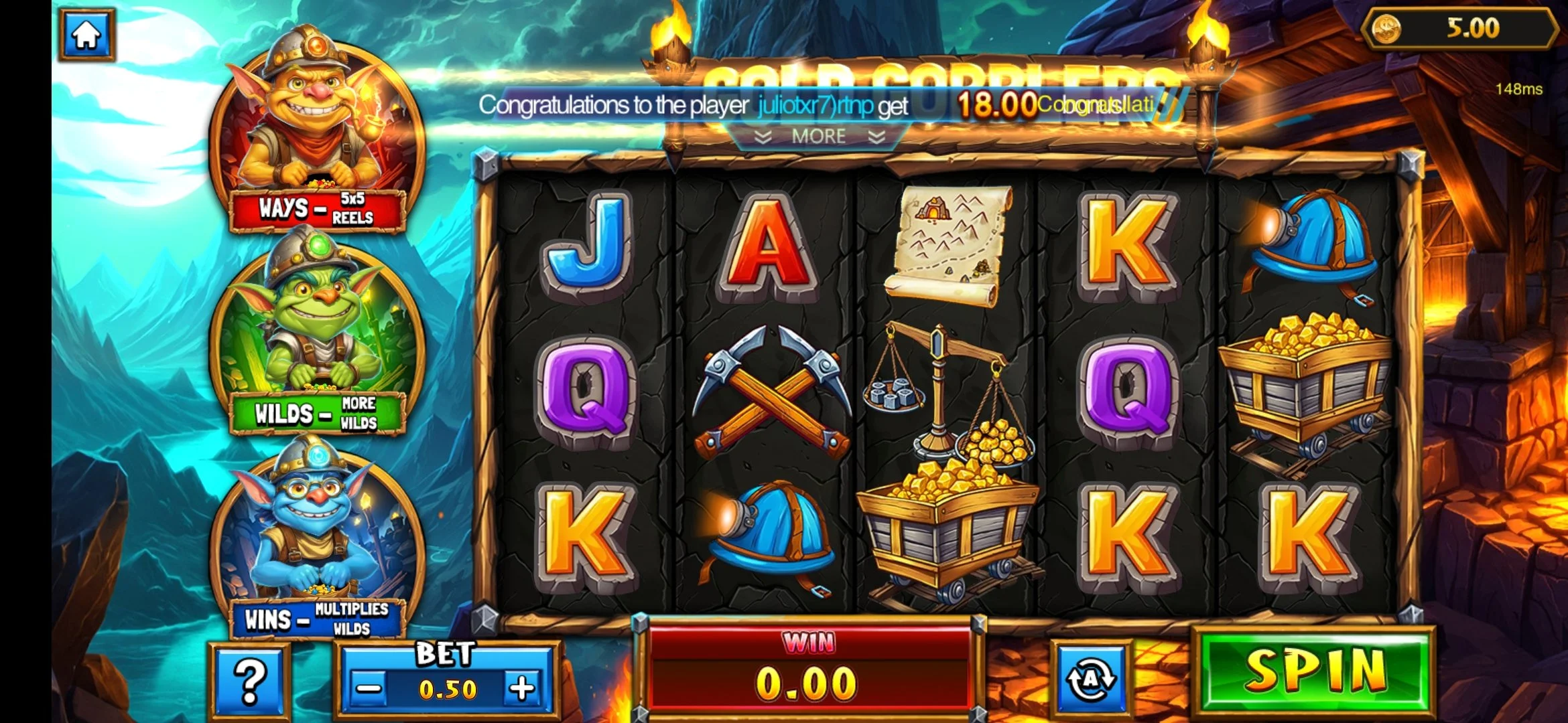 Game Vault Gold Gobblers | Slot Game