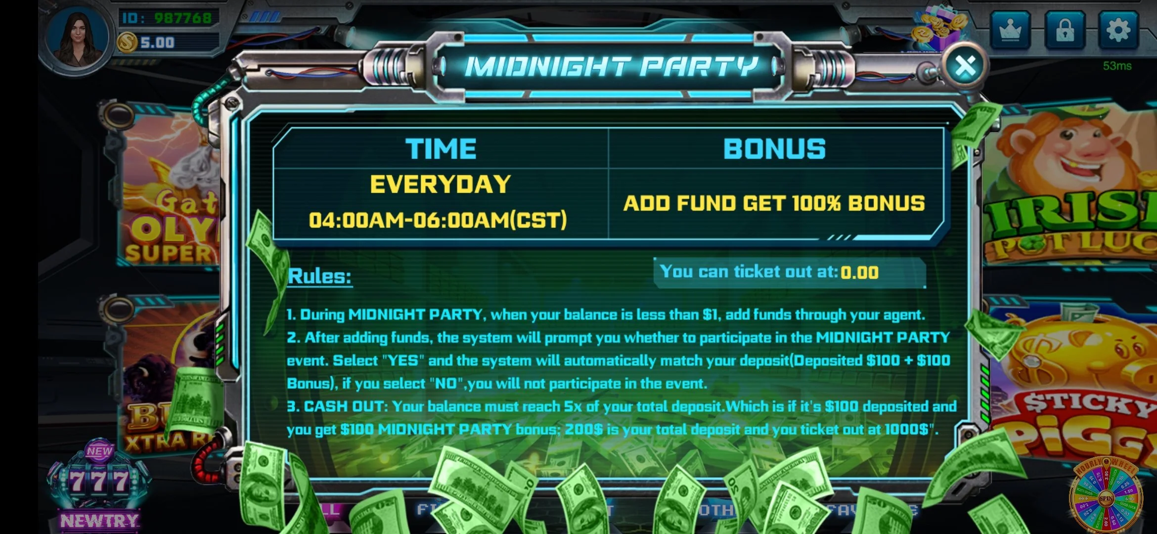 Game Vault Bonus Promotion