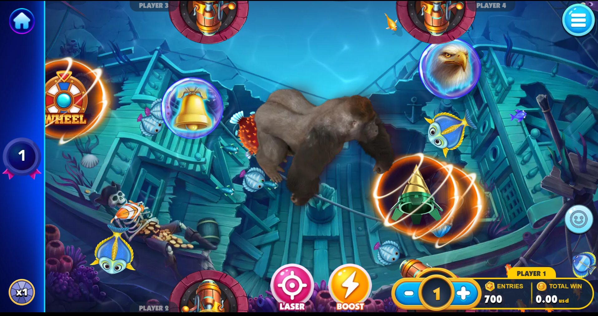 River Buffalo Fishing Game 