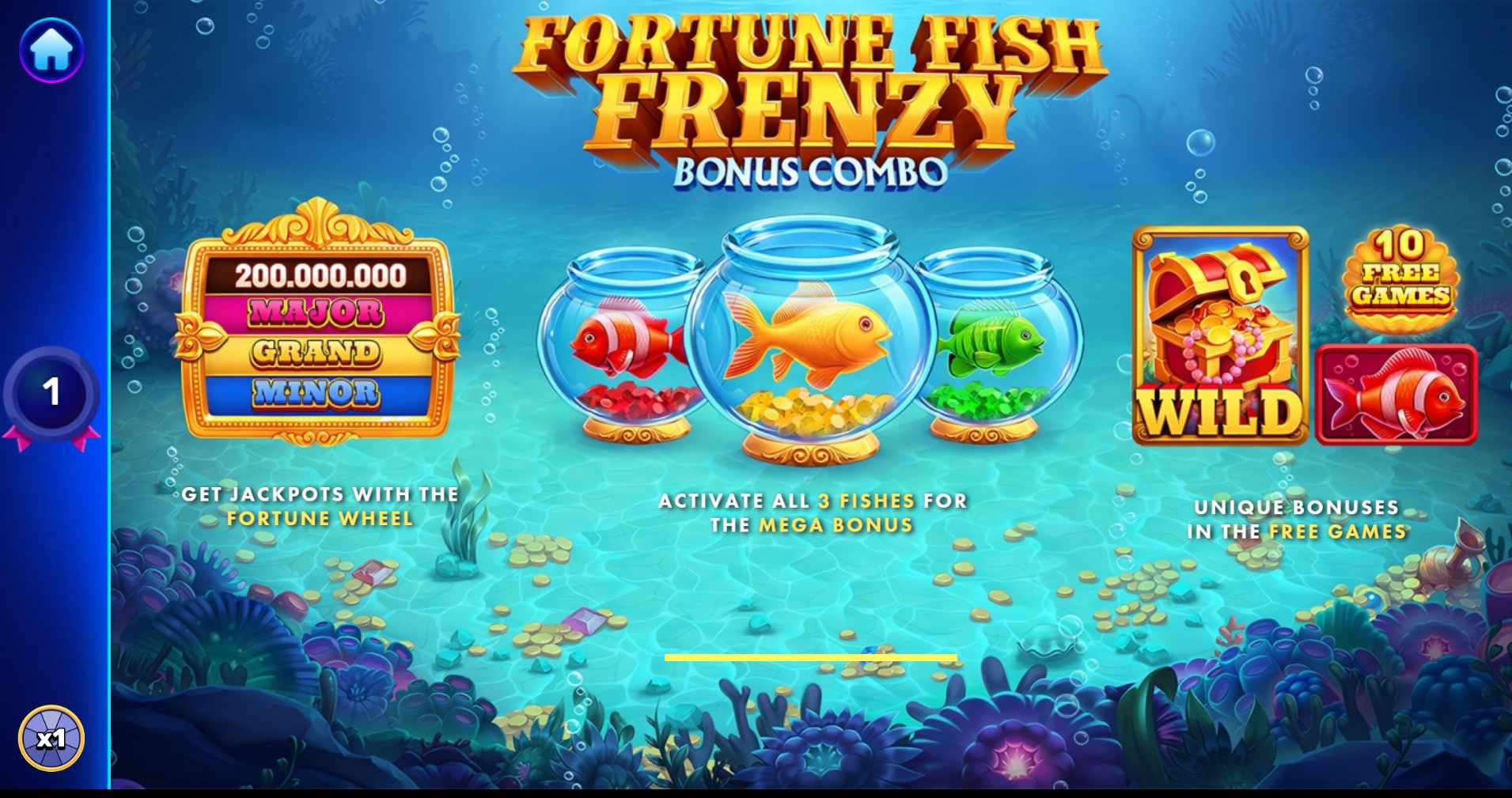River Fortune Fish Slot Game 