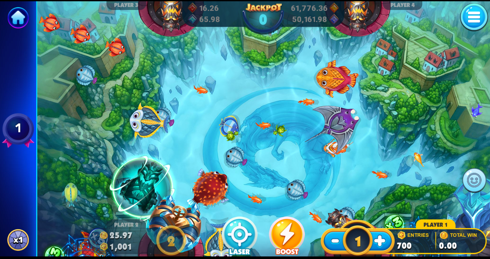 River Ice and Fire | Fishing Game 