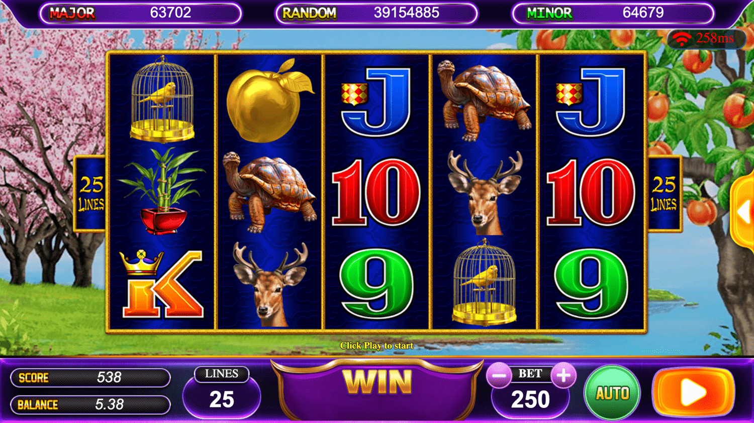 Vblink - Peace &amp; Long Life | Slot game