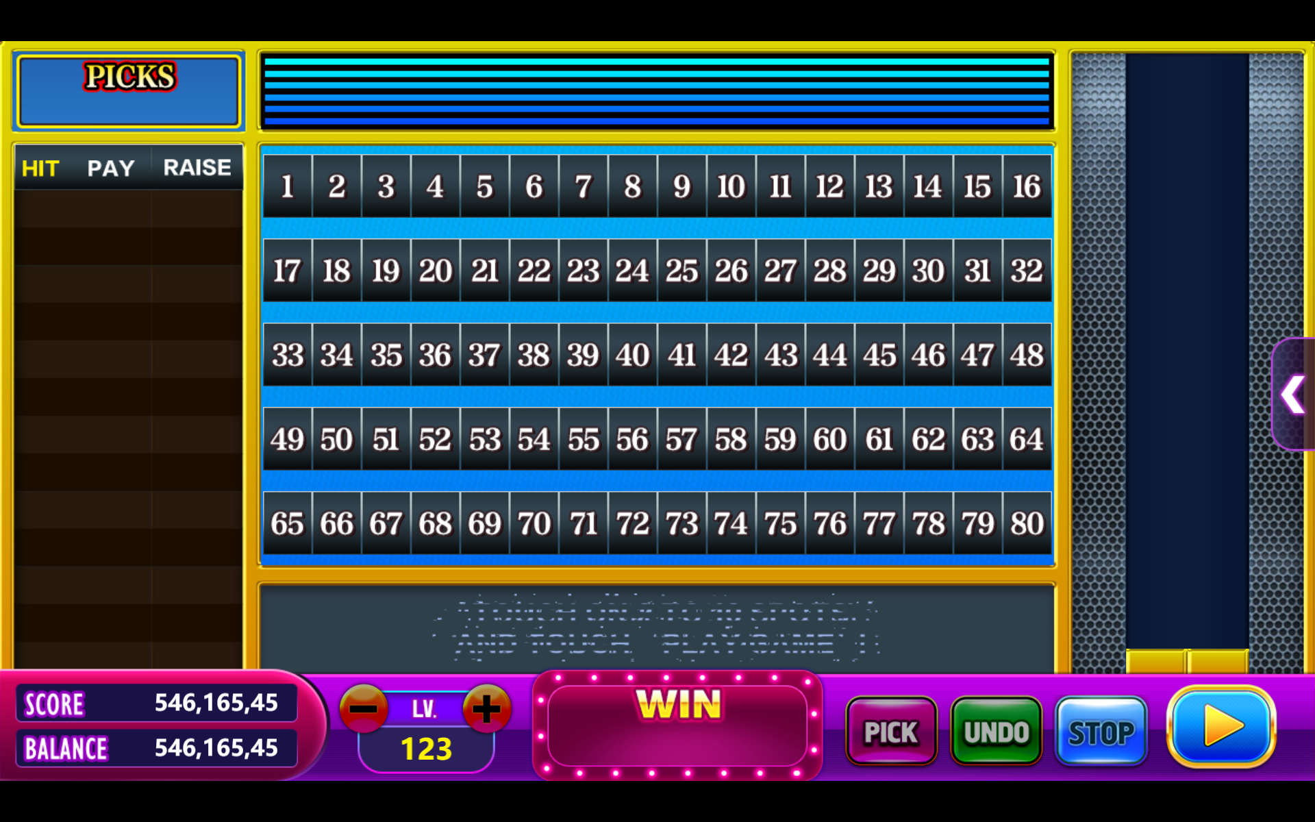 Golden Treasure - Keno Game 