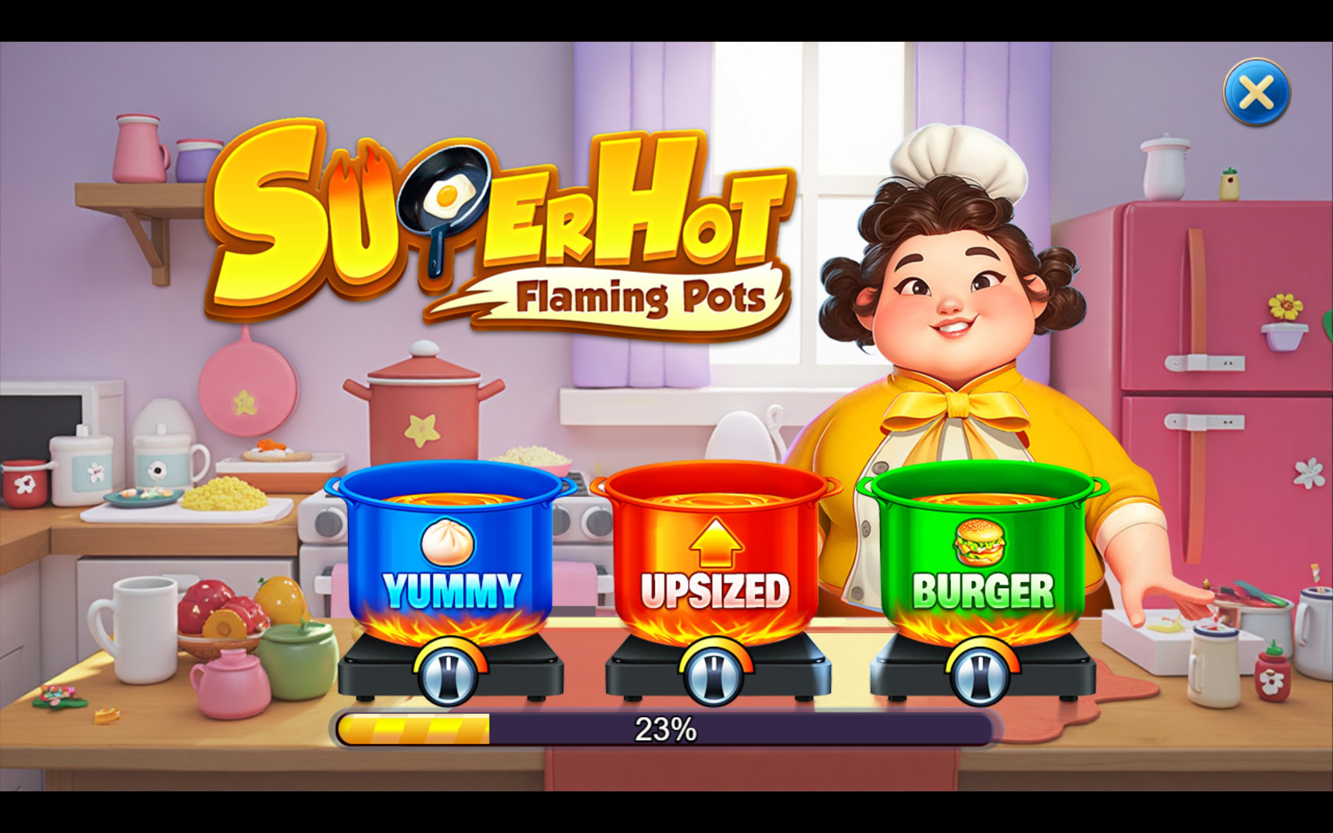Golden Treasure - Superhot Flaming Pots 