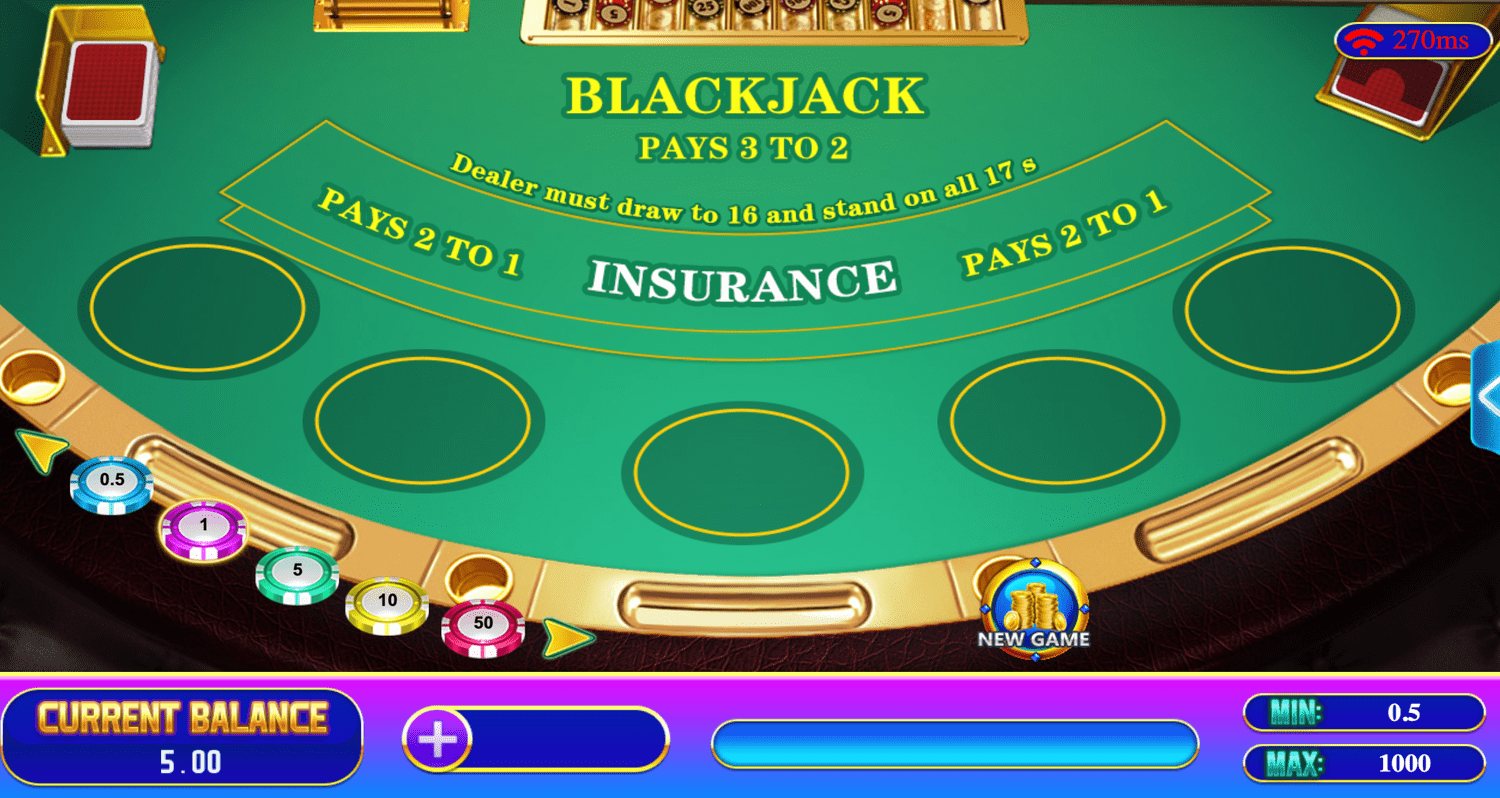 Egame - Blackjack 21 - table game