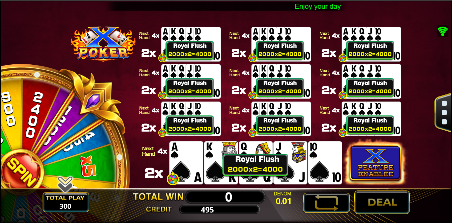 100 plus - poker - table game