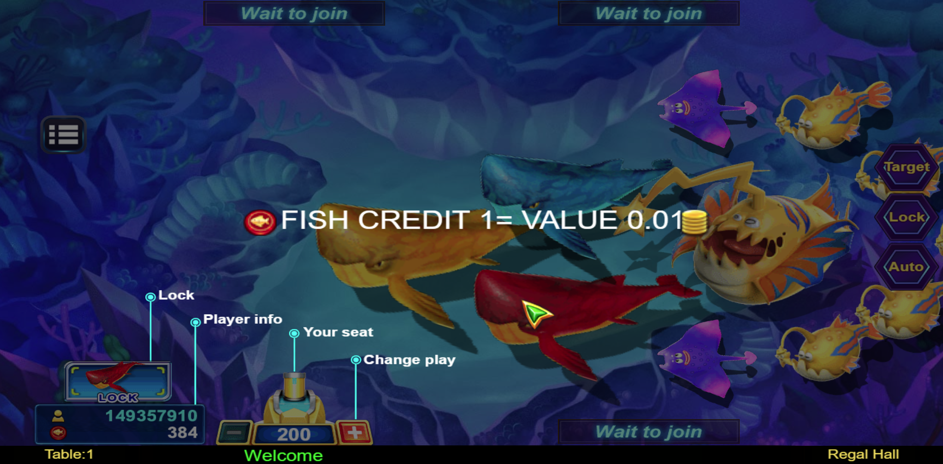 100 plus Ocean Master-Shooter Game
