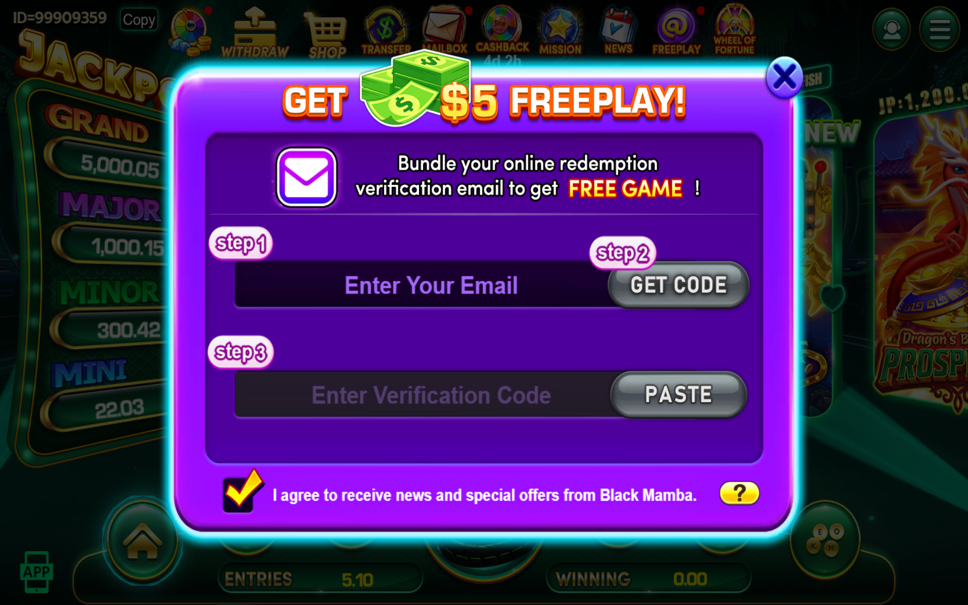 Black Mamba Free Play
