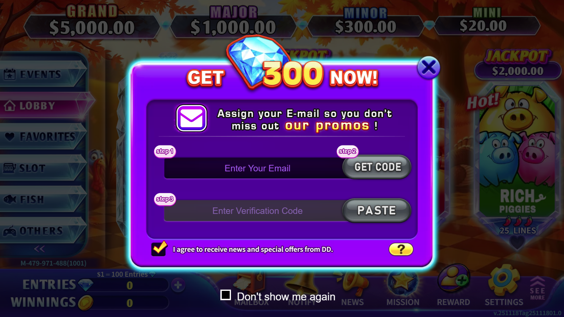 Diamond Dragon Promotion 3