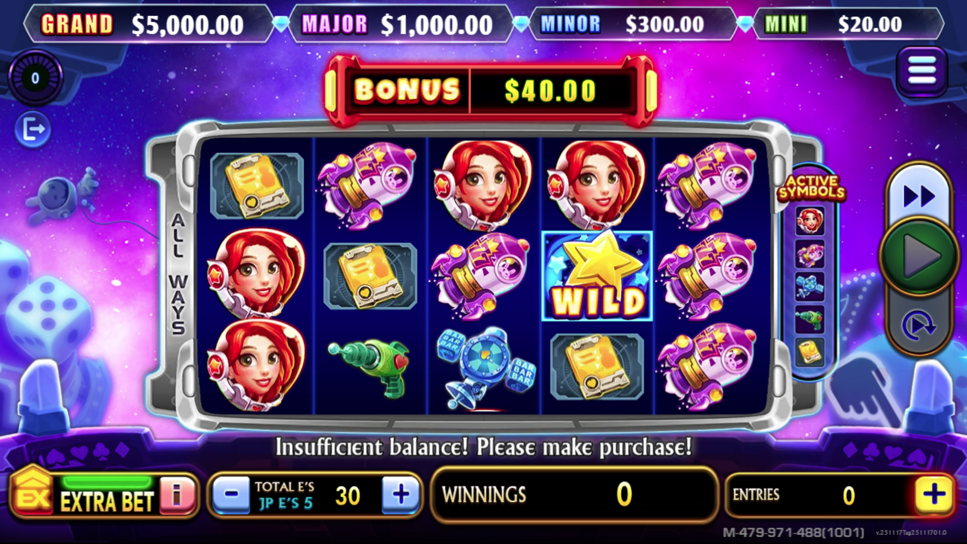 Diamond Dragon- Galaxy World-Slot Game
