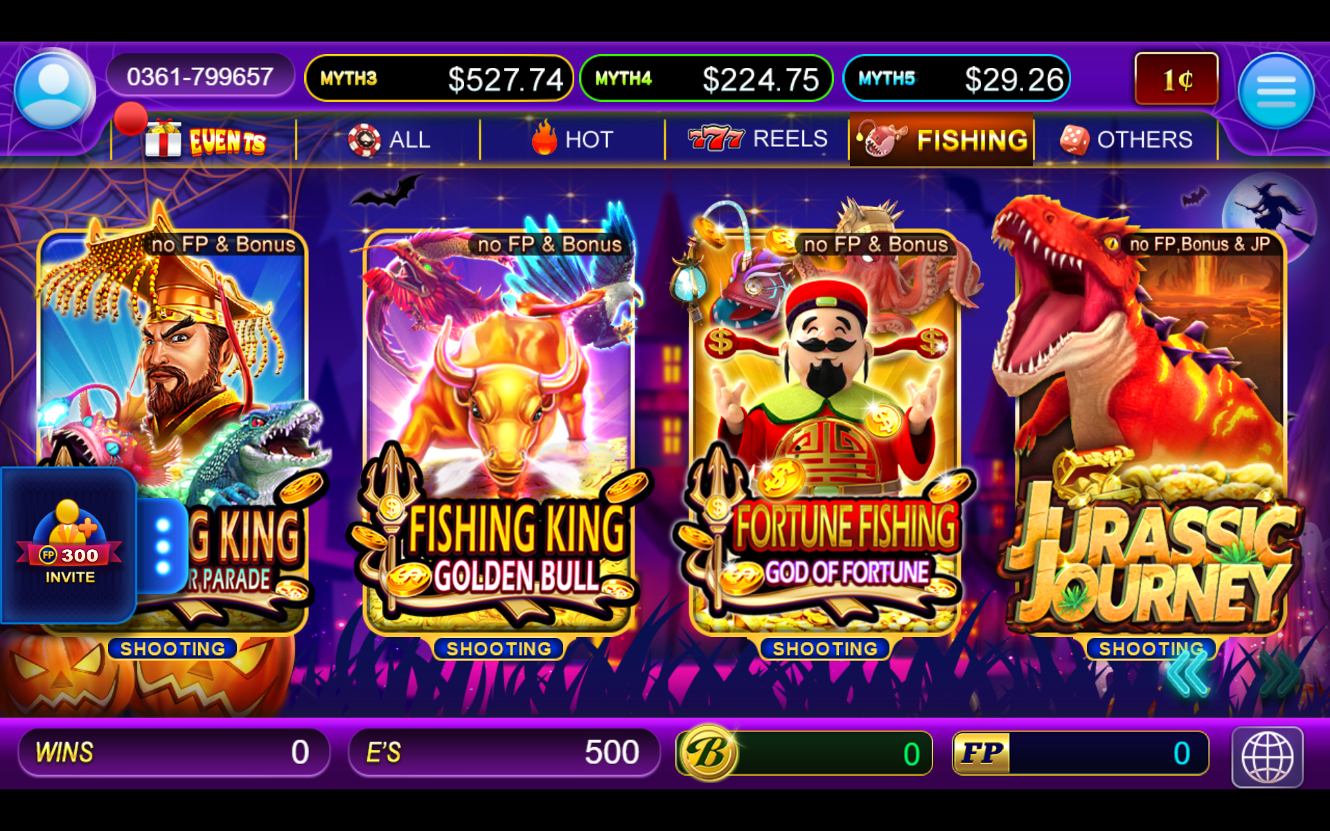 Fortune to Go - Jackpot Screen