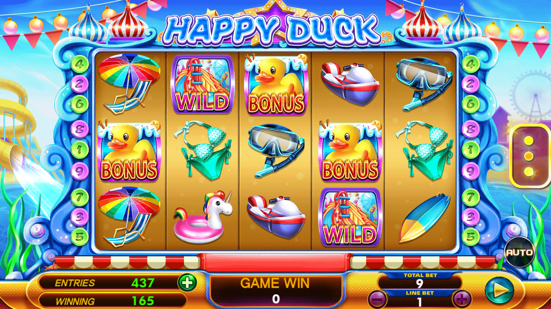 Fortuner's vault - happy duck - slot game