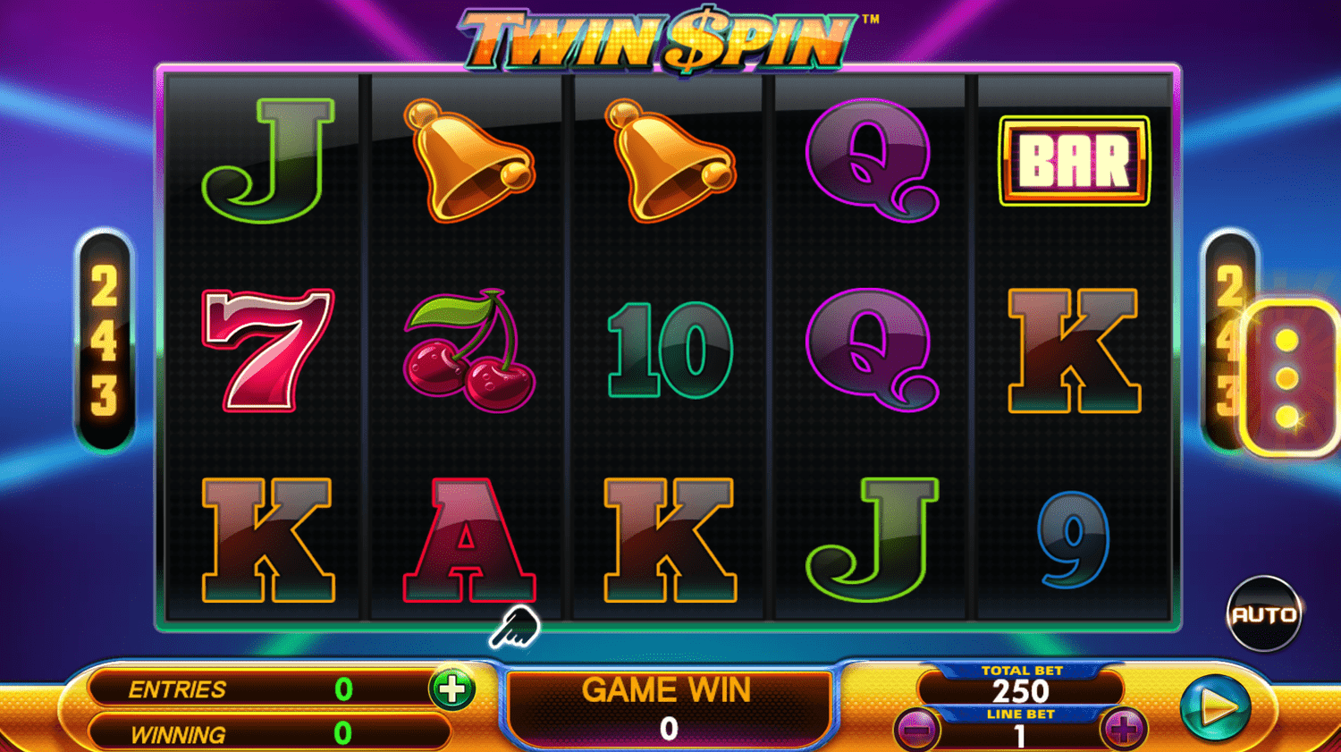 Fortuner's vault - Twin Spin - slot game