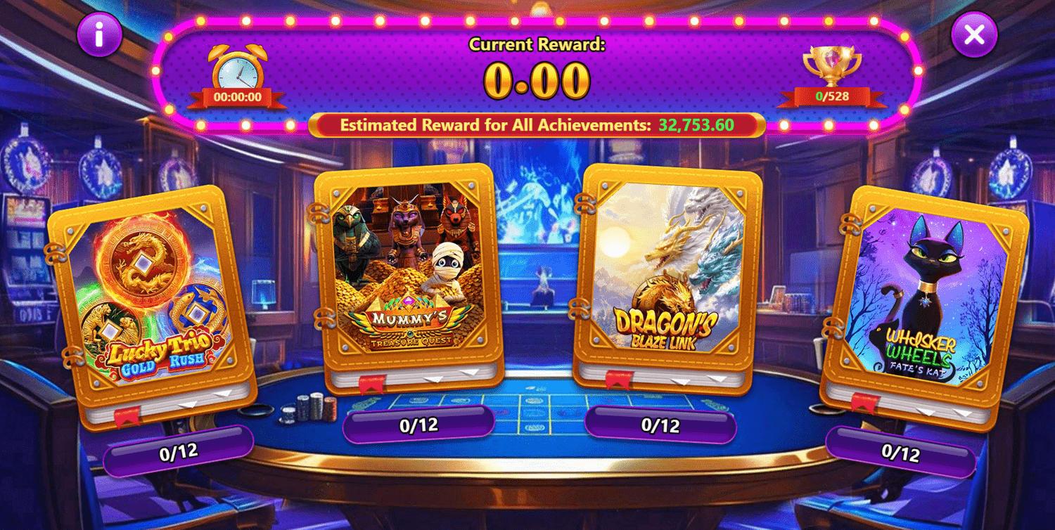Glamour Spin - Achievement Reward Screen