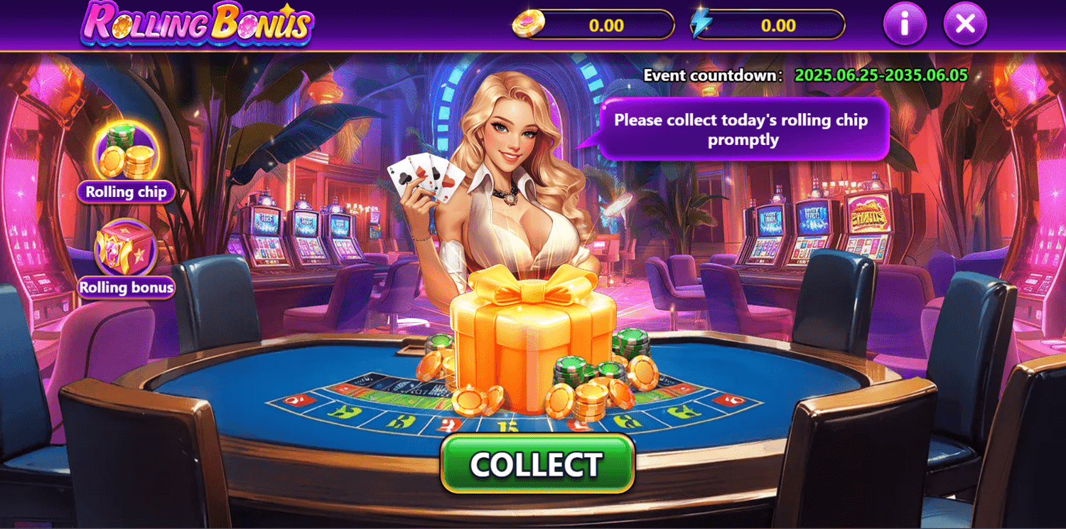 Glamour Spin - Rolling Bonus