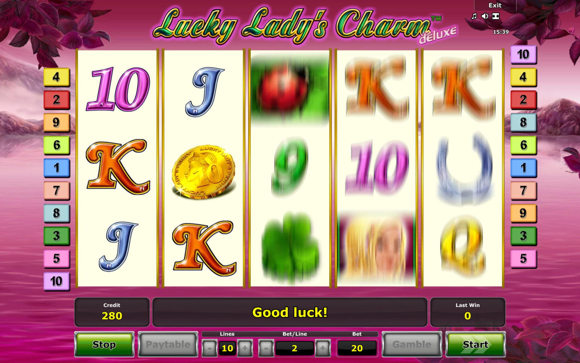 Grand X Lucky Lady's Charm Slot Game