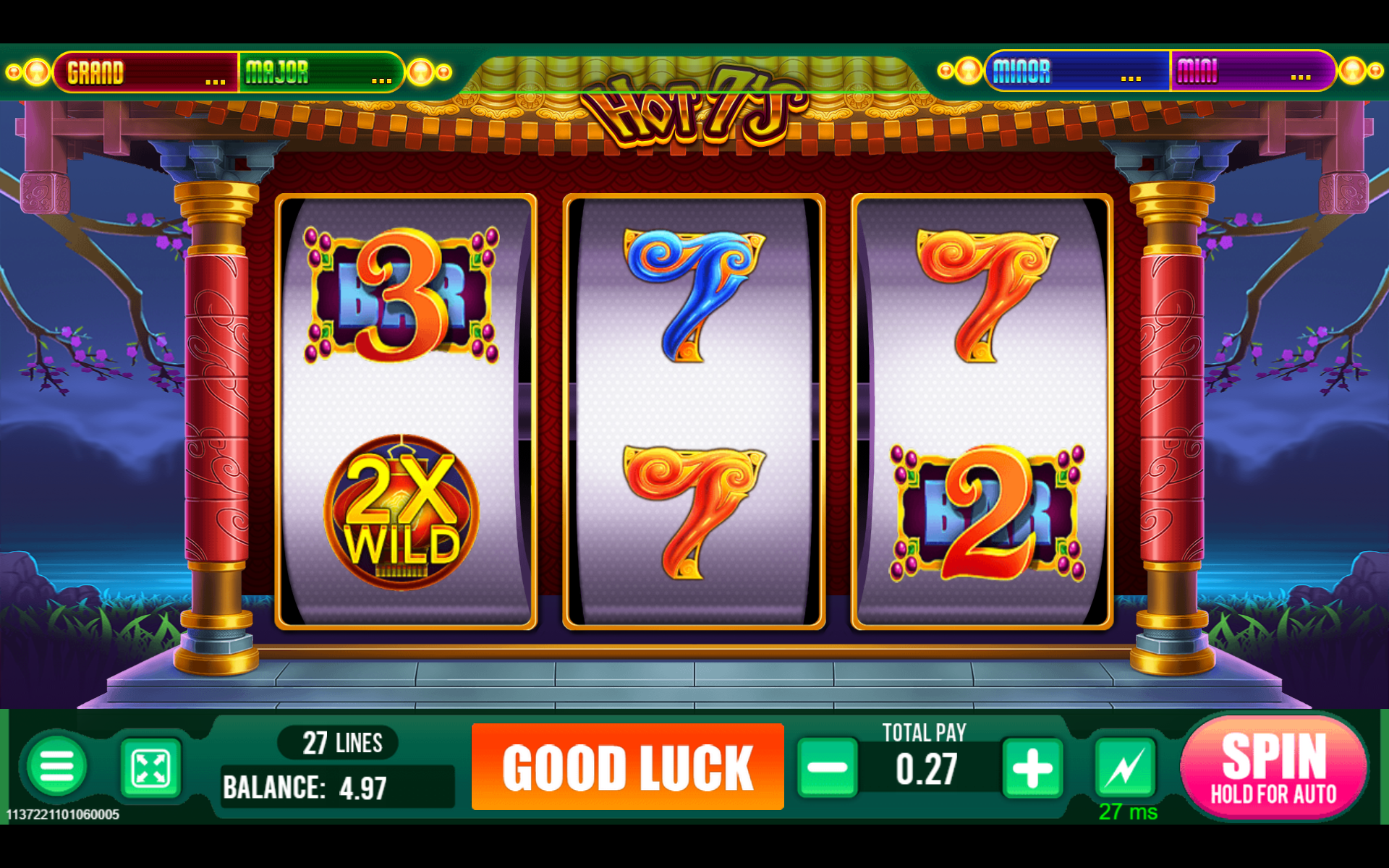 The Kraken- Bonus 7's- Slot Game (Copy)