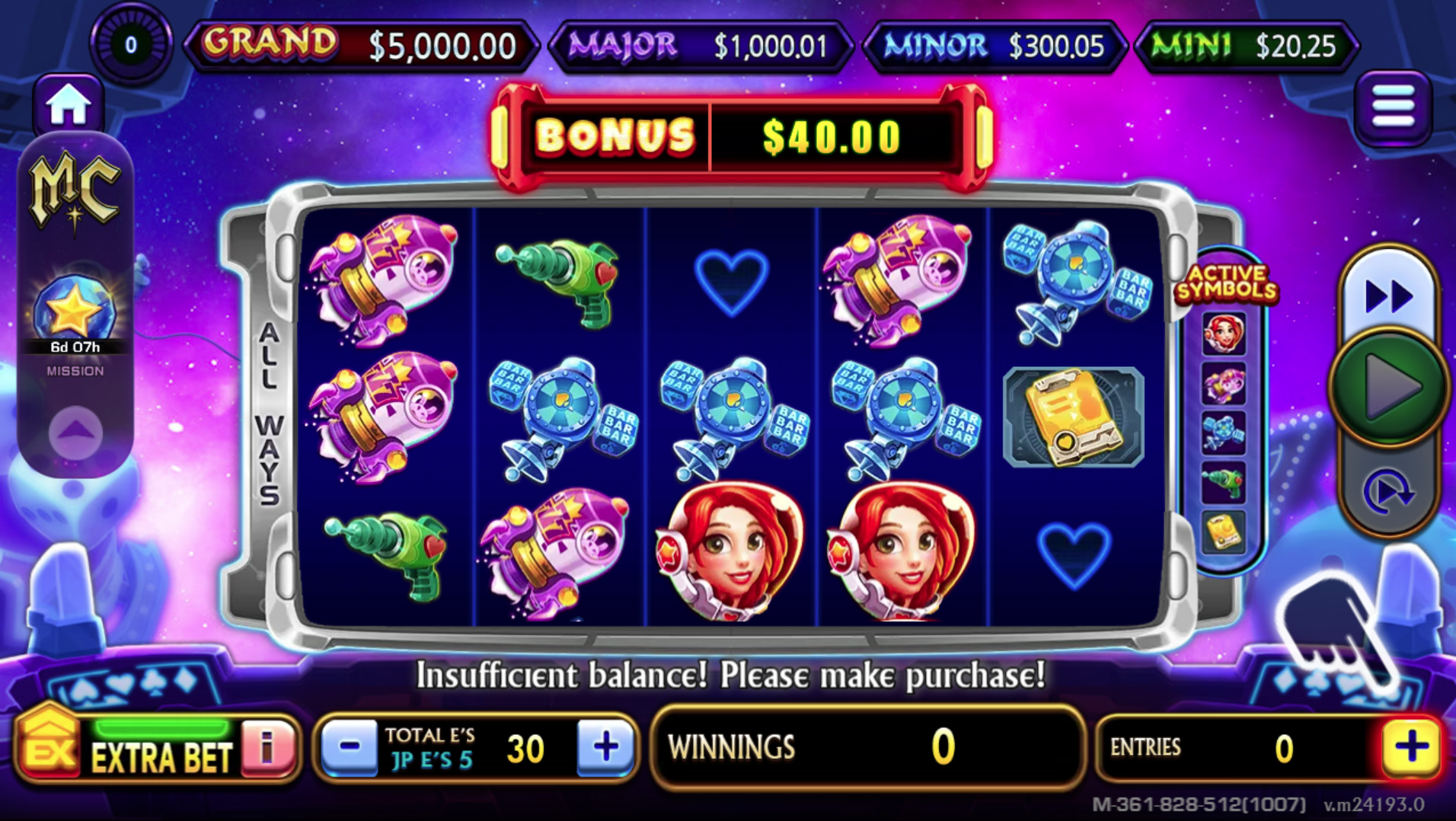 Magic City Galaxy World Slot Game
