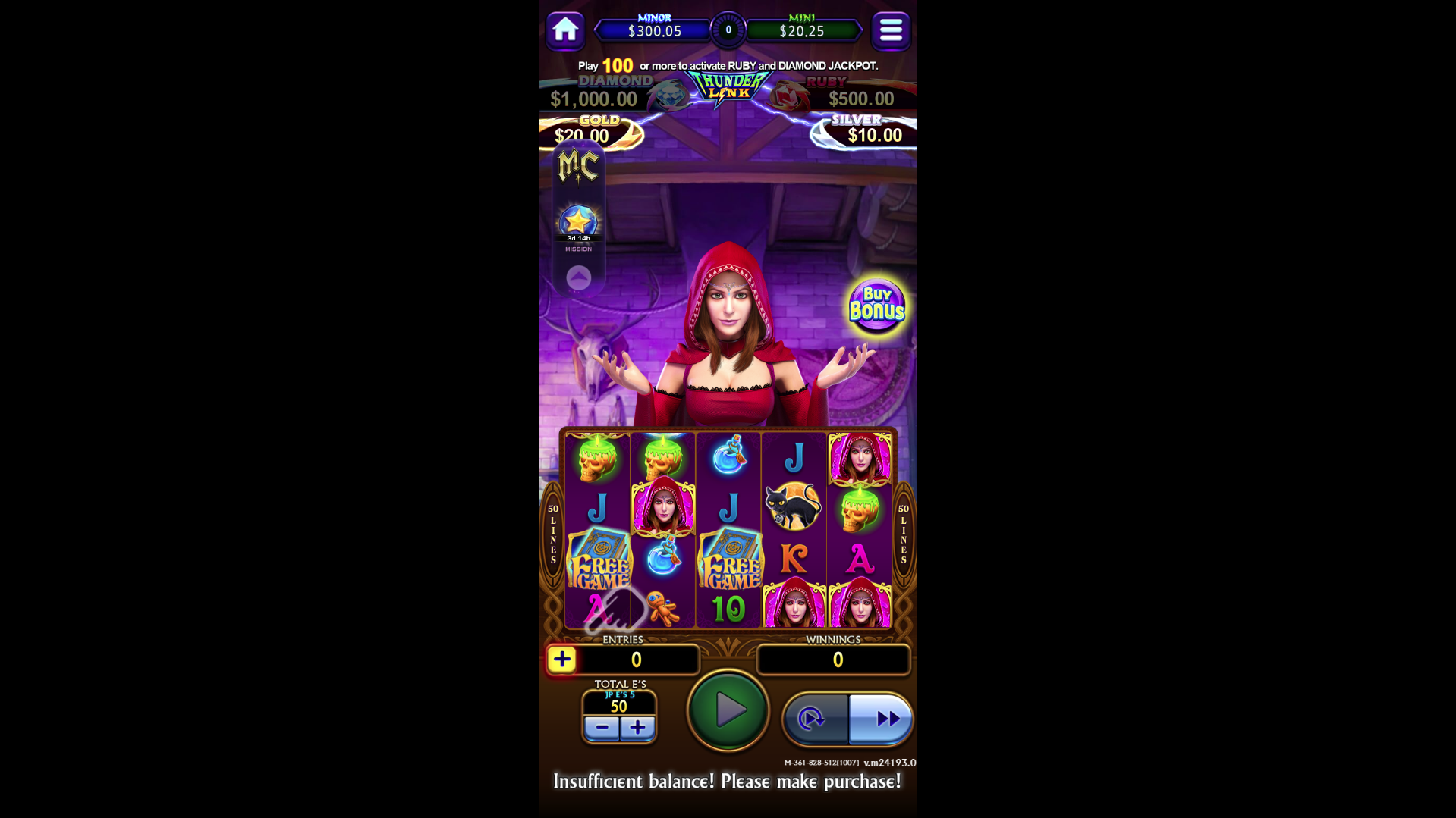 Magic City Witch's Spells- Slot Game