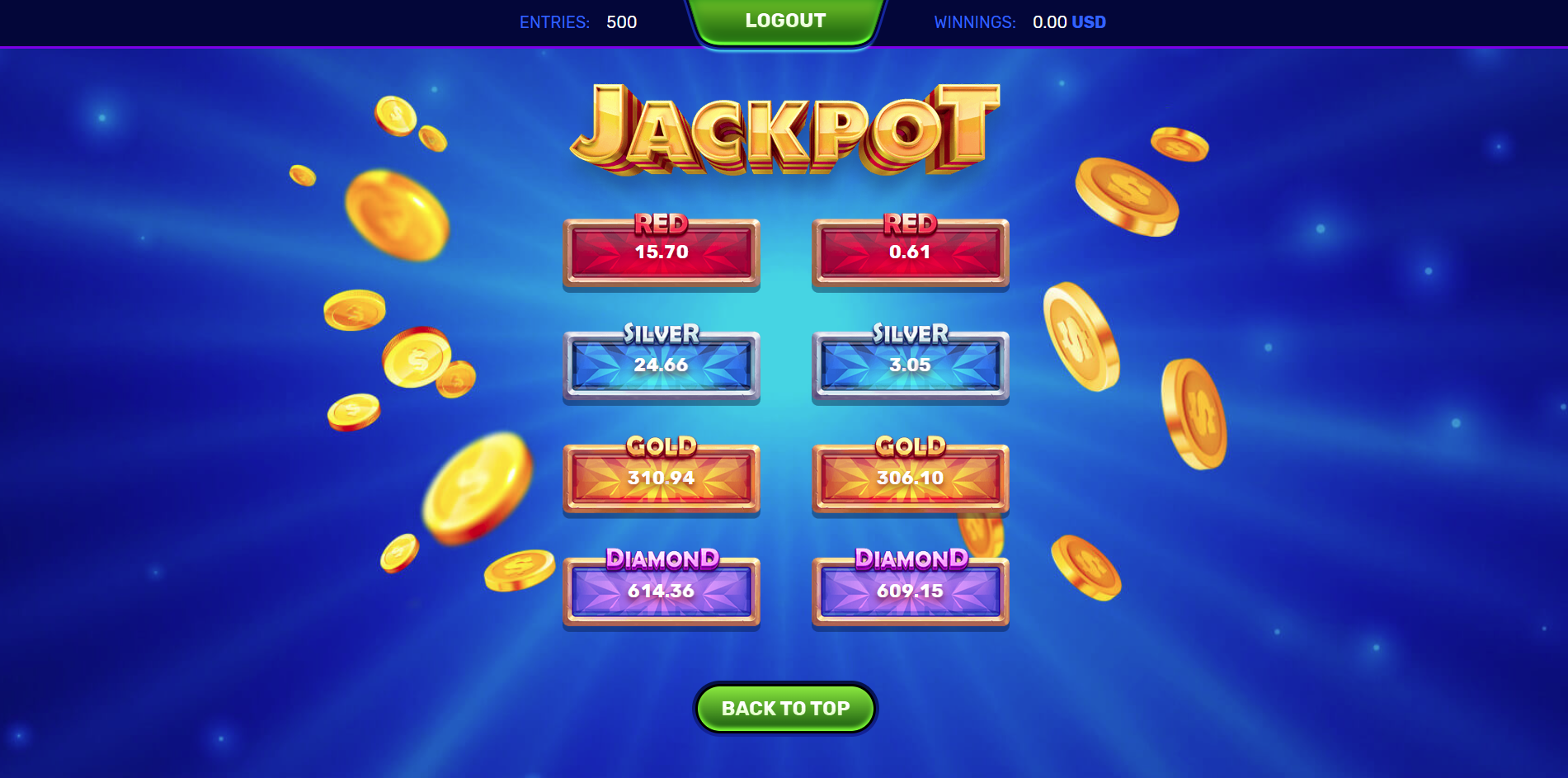 Planet Riches- Jackpot