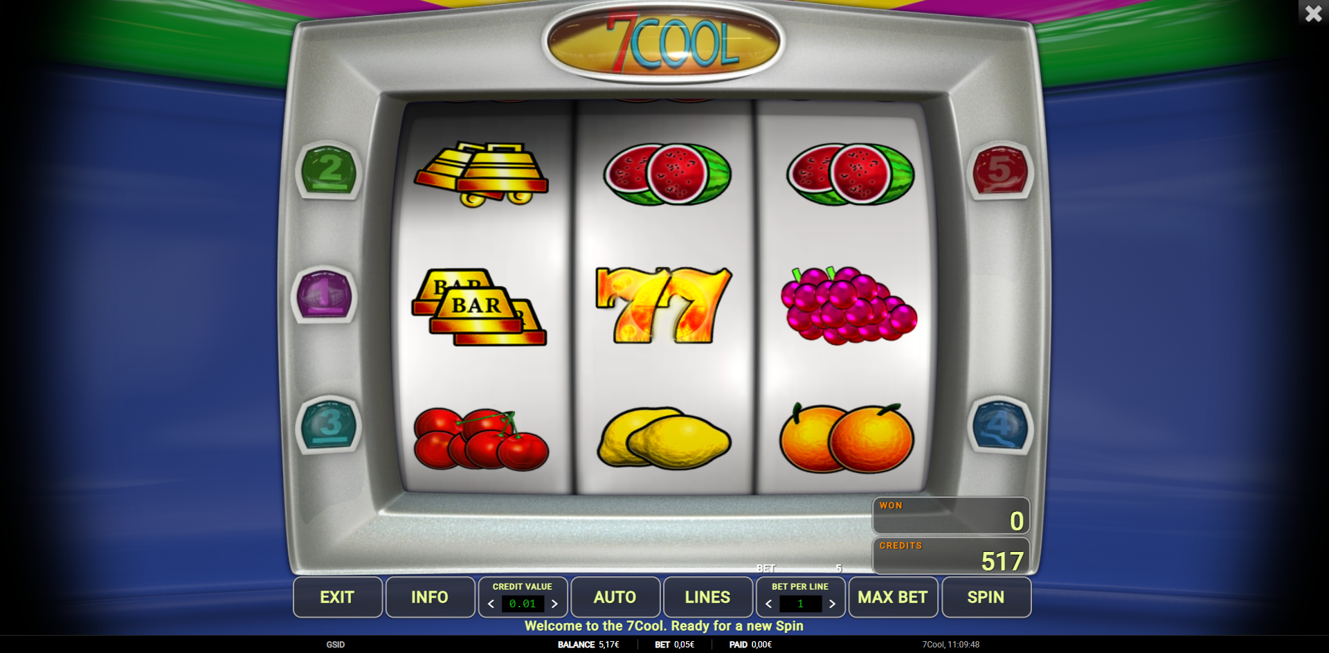 Vegas 7 - 7cool - slot game