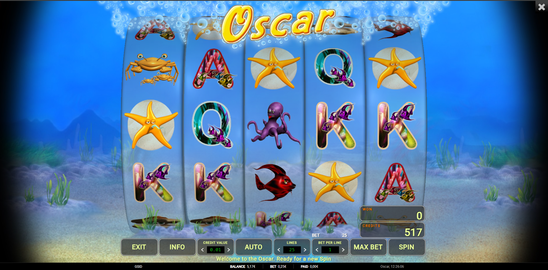 Vegas 7 - Oscar - slot game