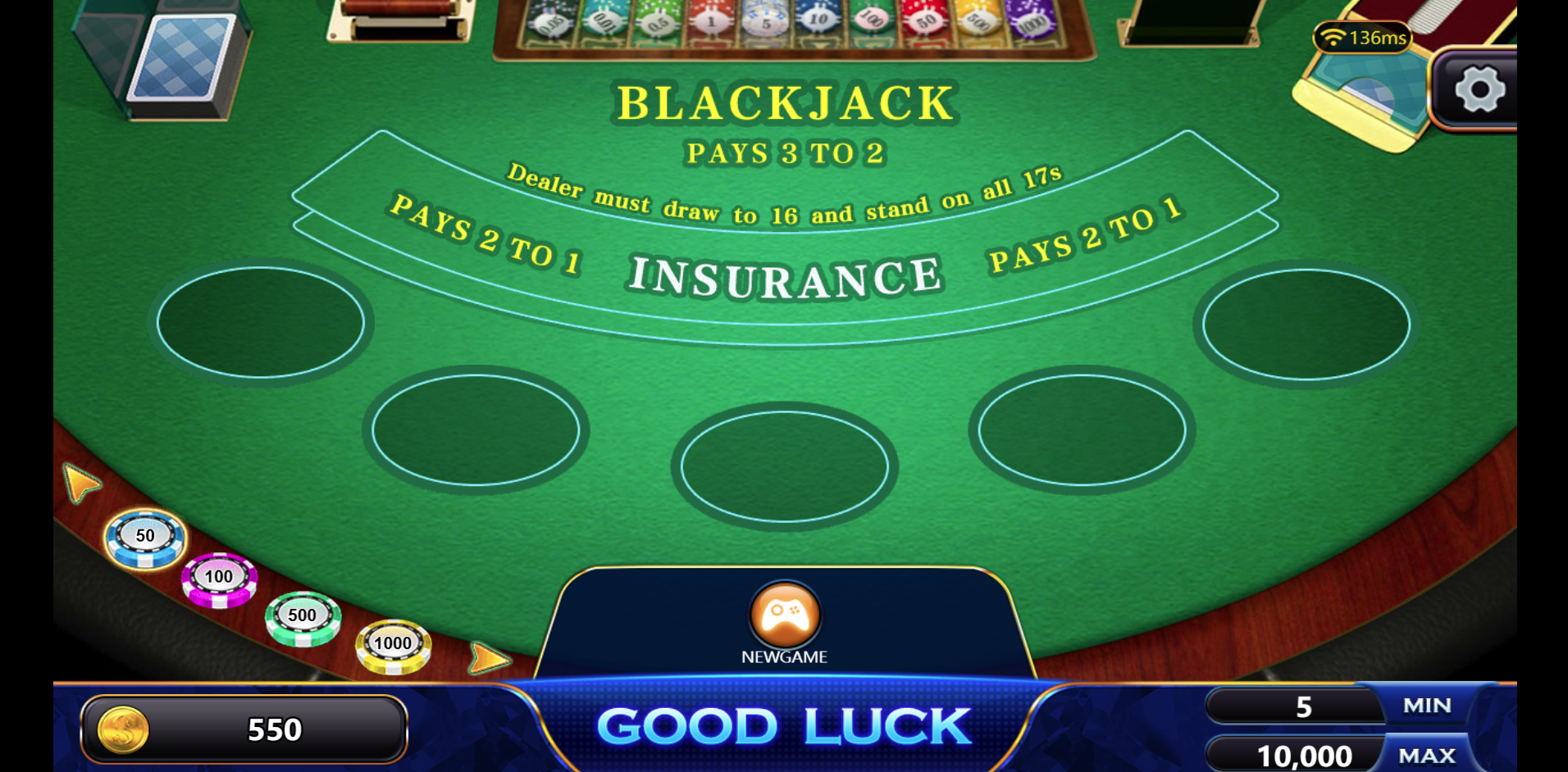 Legend Fire - Black Jack - Table Game (2)