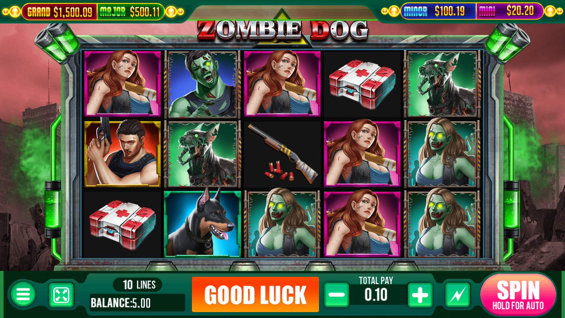 Moolah - Dead Hound - slot game