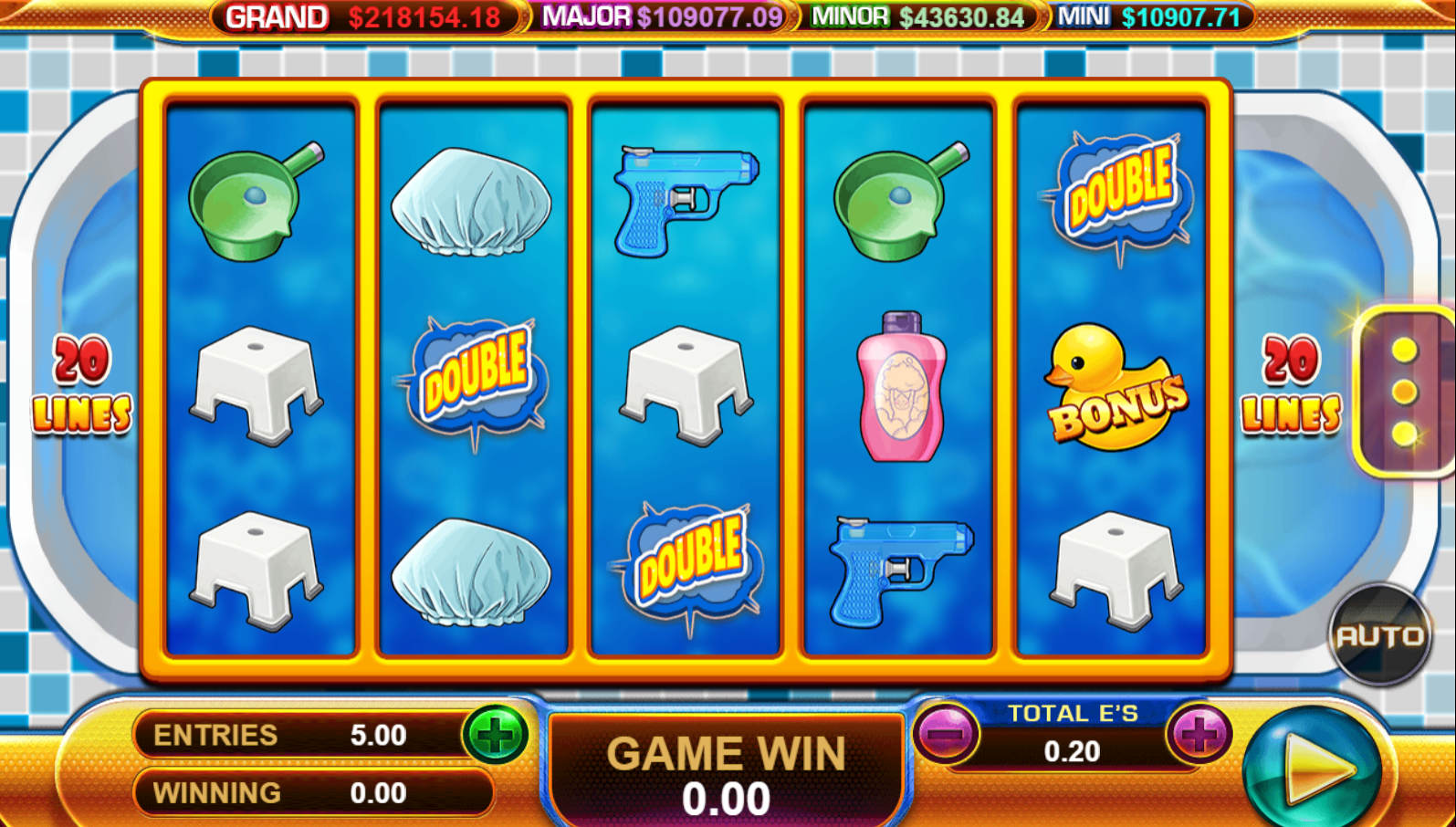 Noble - Bubble bath - slot game