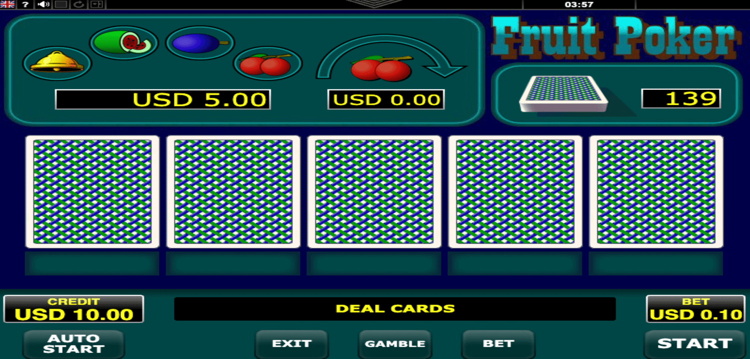Ocean Sweeps Fruit Poker