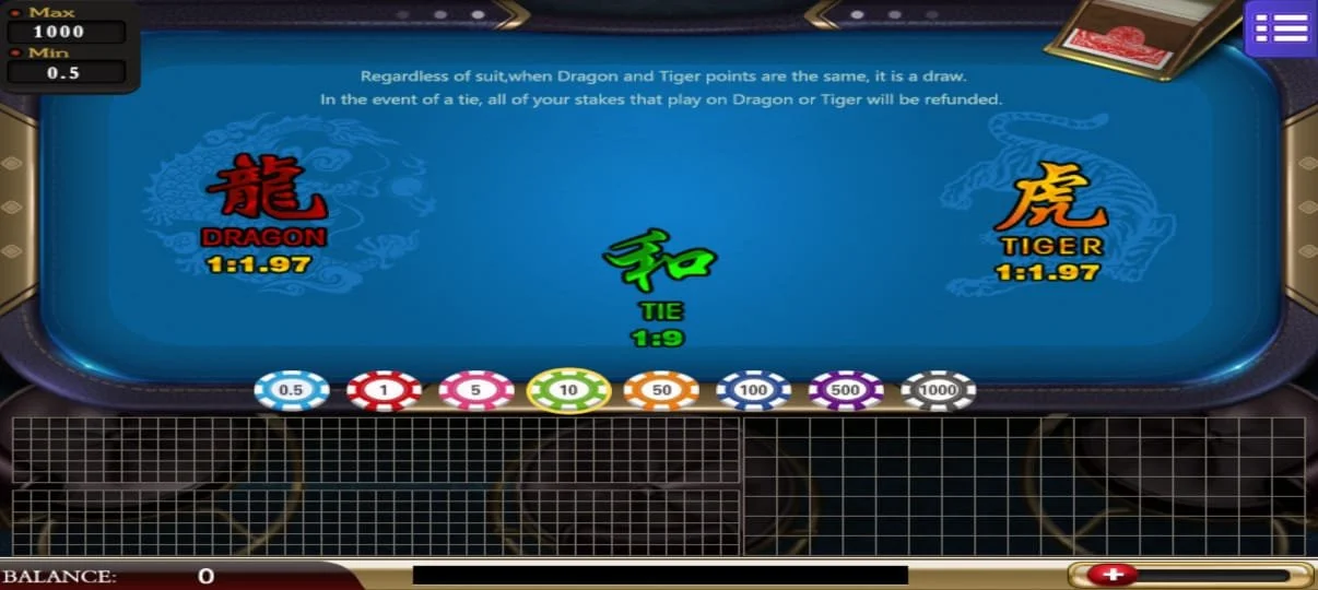 Gold Mine Dragon Tiger