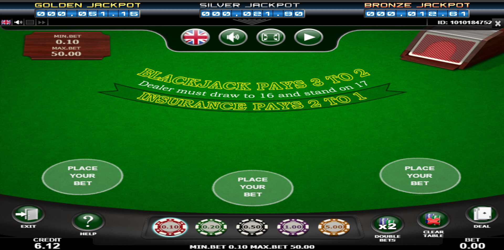 Skillmine - blackjack - table game