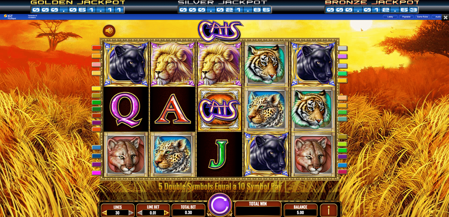Skillmine - cats - slot game