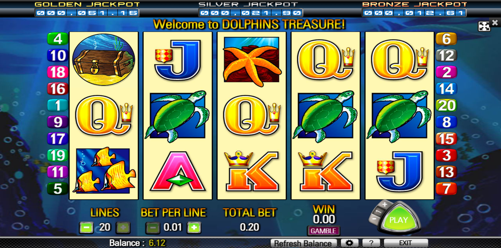 Skillmine- Dolphin Treasure - slot game
