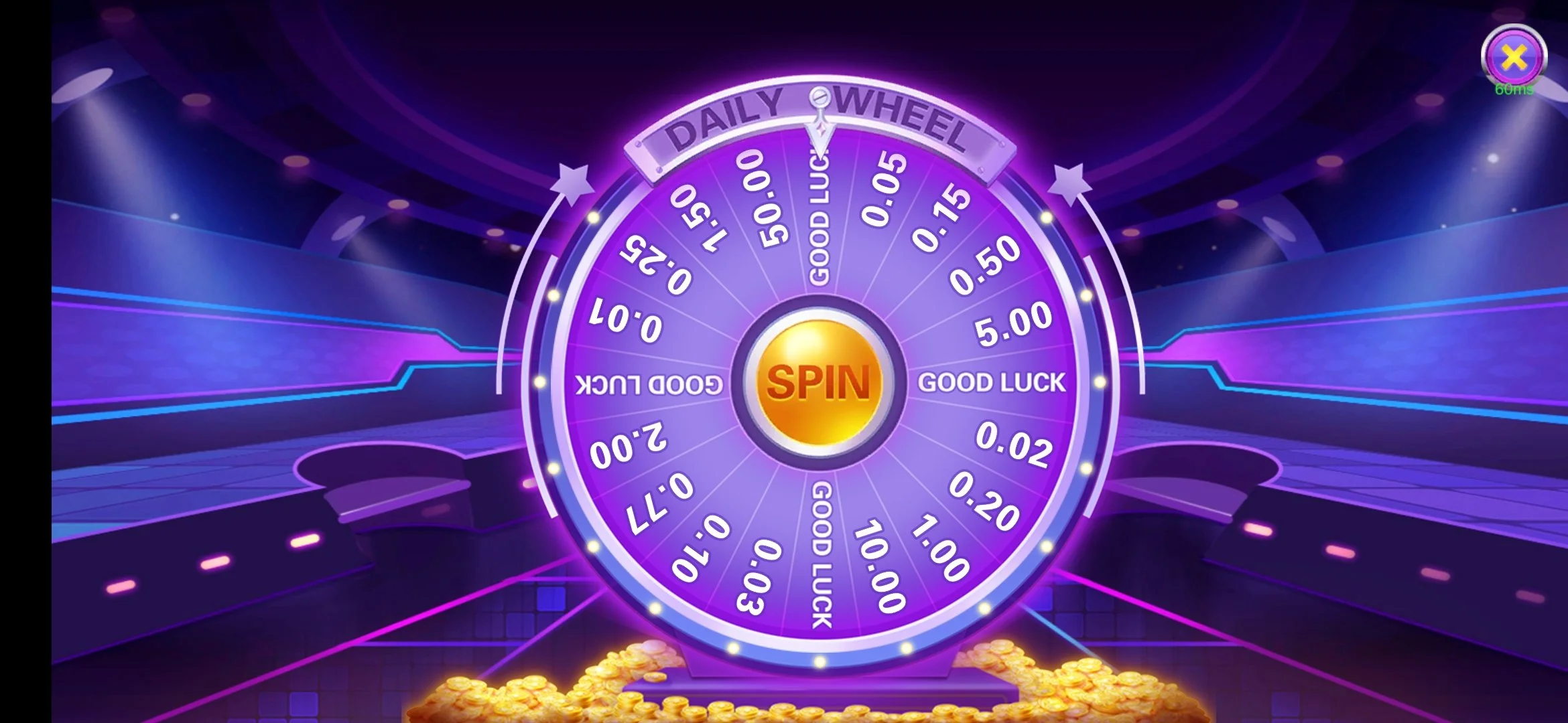 Vegas Sweeps Daily Spin