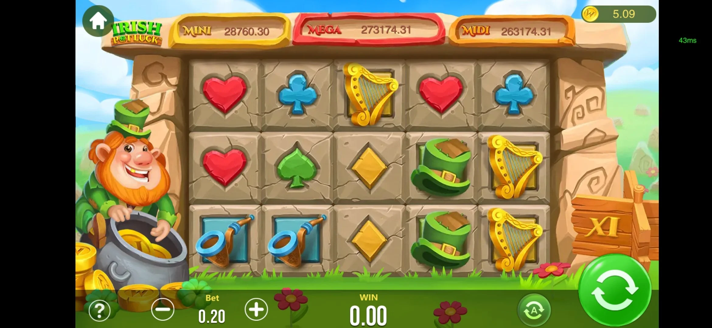 Vegas Sweeps Irish Pot Luck Slot Game