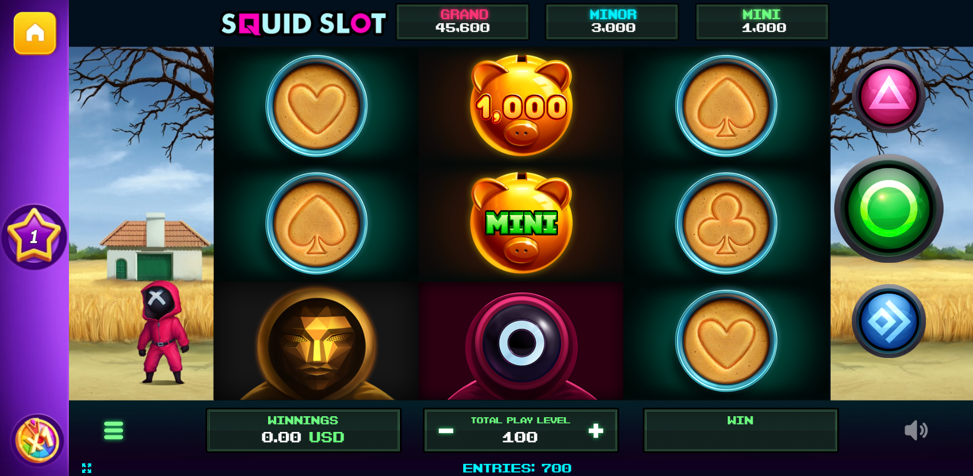 Thunder 7 - squid slot - slot game