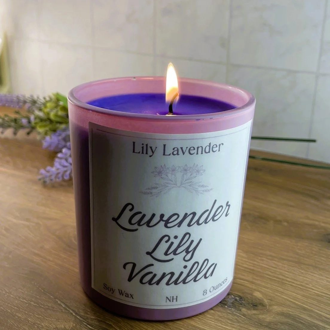 Hand-Poured Soy Wax Candle
