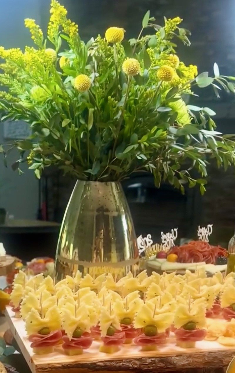 Bowtie Antipasta Skewers