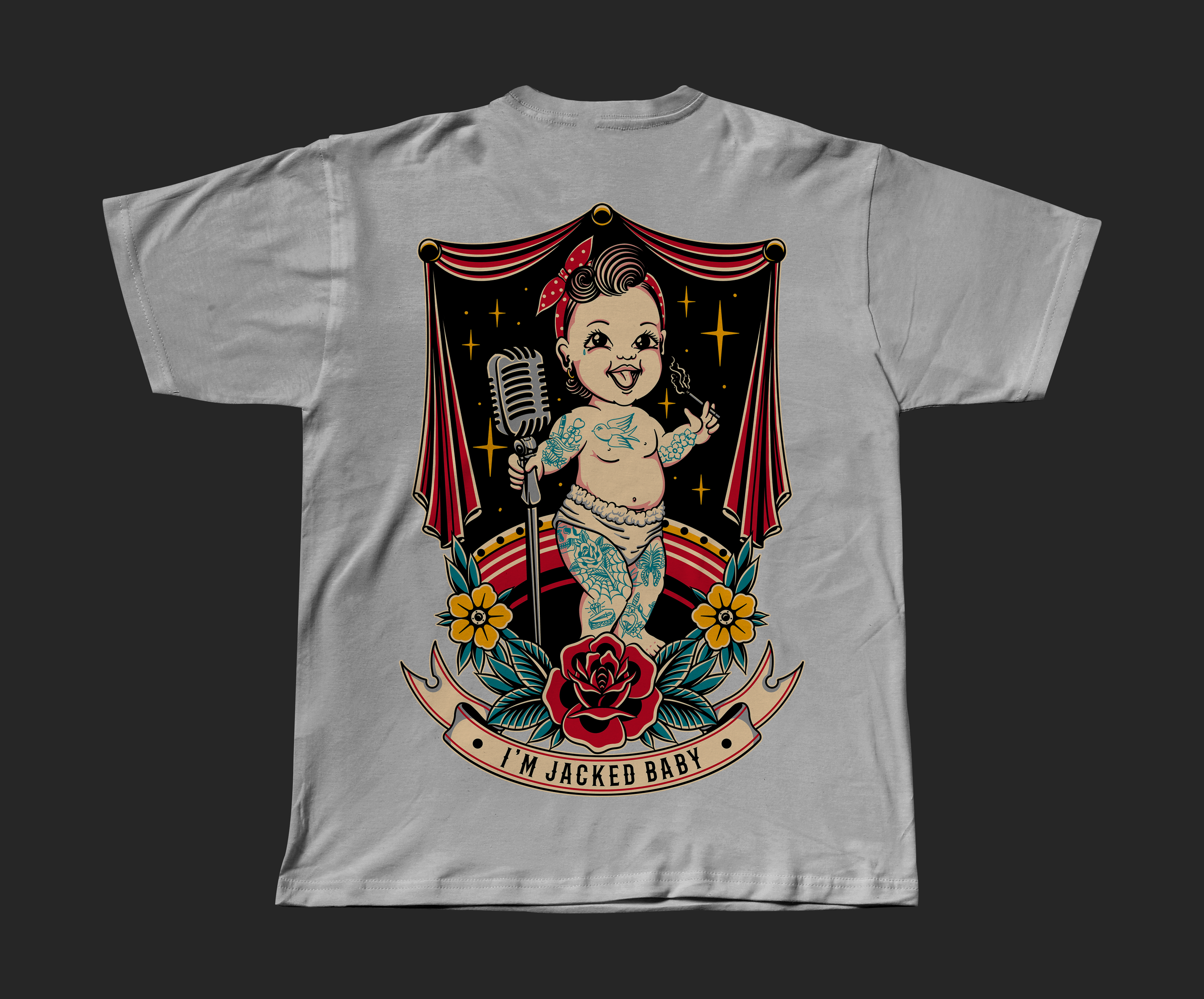 JACKED BABY TEE
