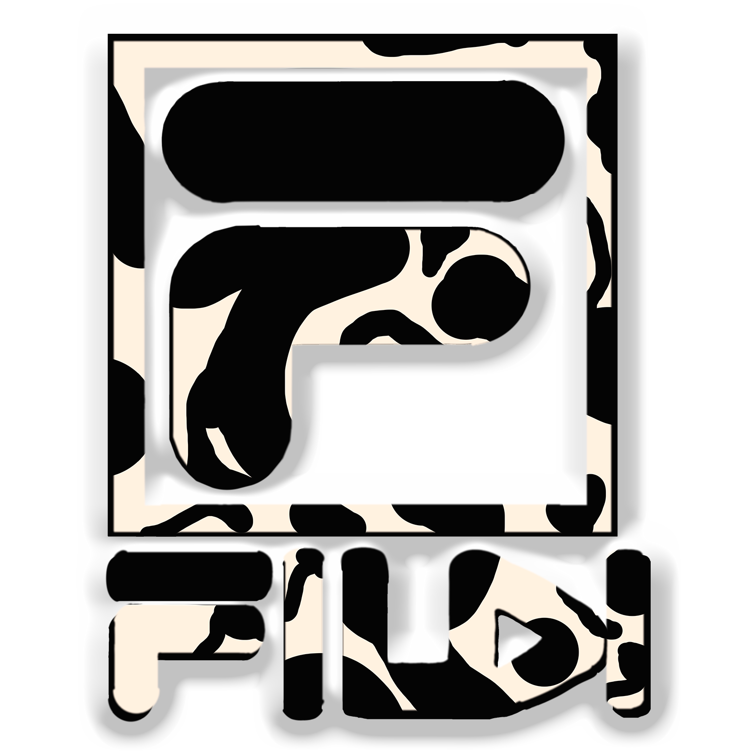 FILDI COWPRINT - STICKER