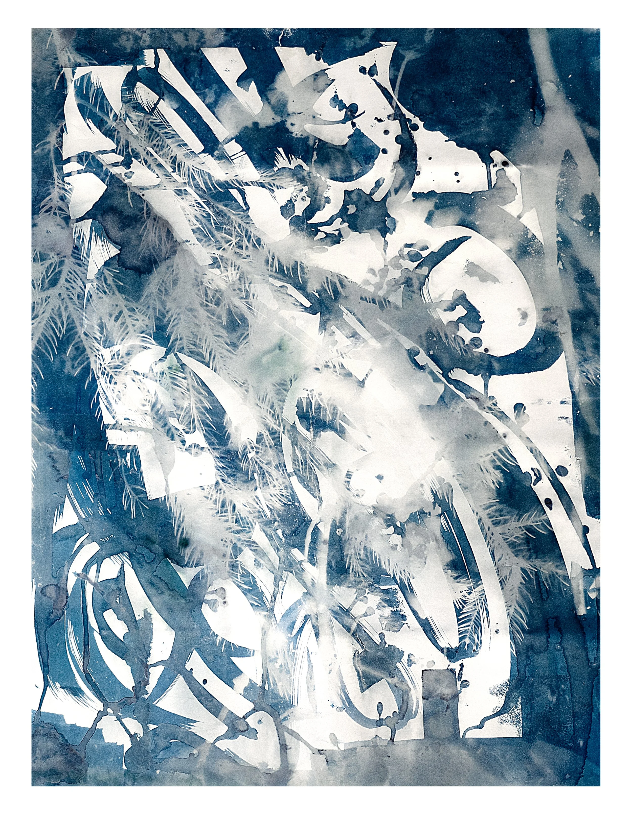 1 Documentation of "There Will Be Flowers[...]", archival pigment print, 18''x24''