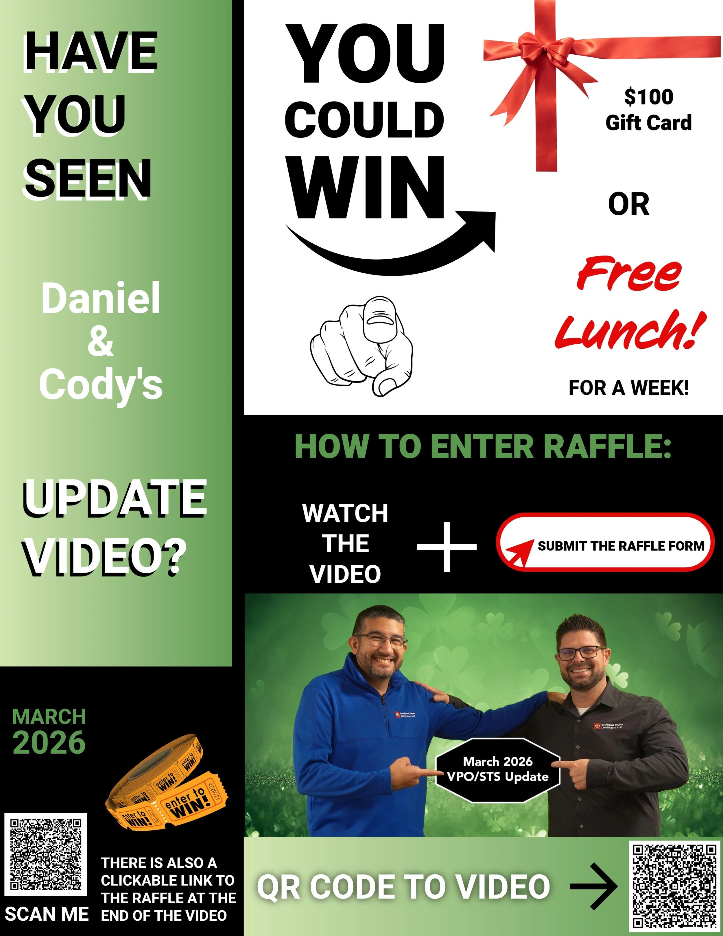 Monthly VPC Update Video Flyer