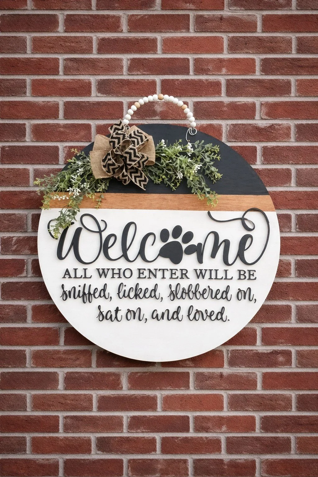 Dog LOVER door hanger